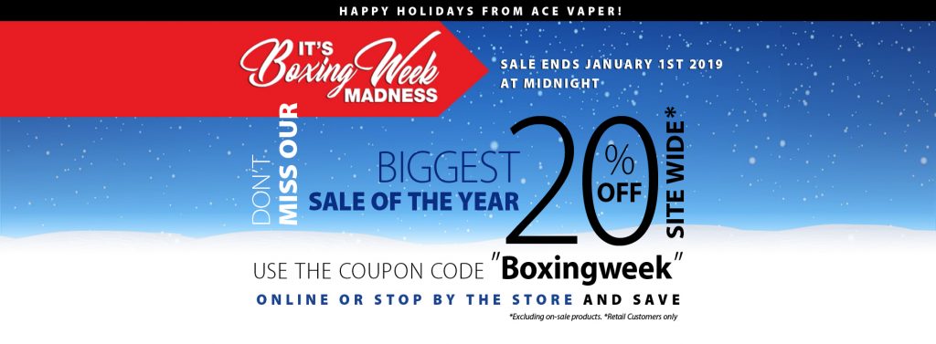 AceVaper Canada's Online Vape Store