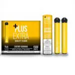 Plus Bar Extra Disposable Vape 22 Plus Extra Canada Cherry Banana 400 x 400
