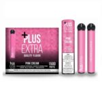 Plus Bar Extra Disposable Vape 17 Plus Extra Canada Pink Cream 400 x 400