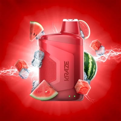 Watermelon Iced Kraze 5000 Disposable Vape 1 Watermelon Iced Kraze 5000 Disposable Vape