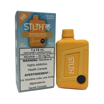 Dragon Berry Mango Ice STLTH 8K Pro Disposable Vape 1 Dragon Berry Mango Ice STLTH 8K Pro Disposable Vape