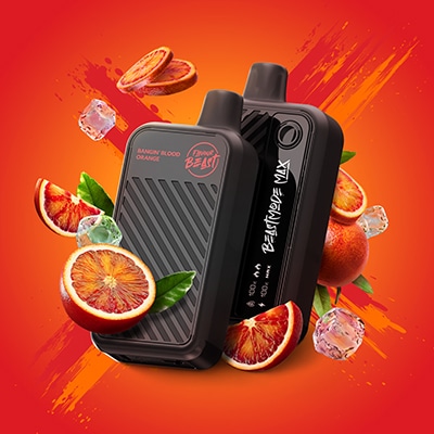Bangin' Blood Orange Iced Flavour Beast Mode Max 18K Disposable Vape 1 Bangin' Blood Orange Iced Flavour Beast Mode Max 18K Disposable Vape