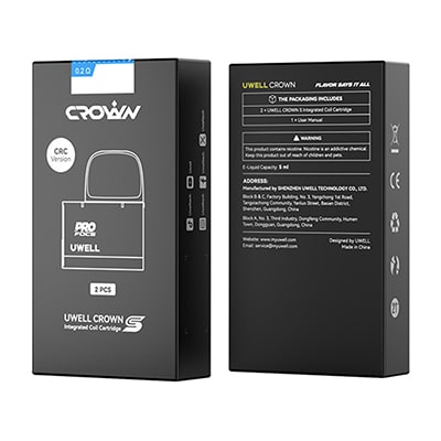 Uwell Crown S Replacement Pods 1 Uwell Crown S Replacement Pods