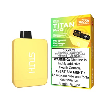 Mango Pineapple Guava Ice STLTH Titan Pro Disposable Vape 1 Mango Pineapple Guava Ice STLTH Titan Pro Disposable Vape