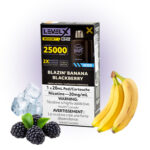 Blazin' Banana Blackberry Iced Pods Level X G2 by Flavour Beast Boost