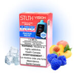 Peach Blue Razz Ice STLTH Vision Disposable Vape