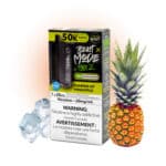 Pumped Up Pineapple Ice Flavour Beast Mode Max 2 50K Disposable Vape