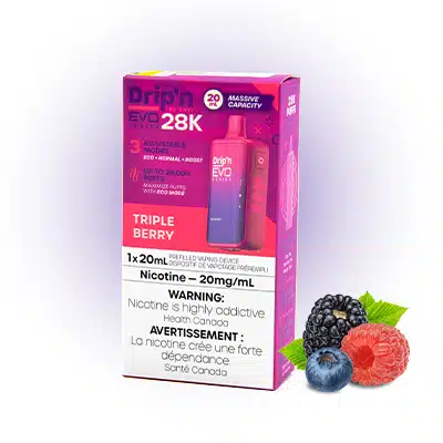 Triple Berry Drip'n EVO 28K Disposable By Envi 1 Triple Berry Drip'n EVO 28K Disposable By Envi