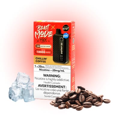 Chilling Coffee Ice Flavour Beast Mode Max 18K Disposable Vape