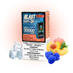 Peach Blue Razz Ice Drip'n X Fasta Blast 30K Disposable by Envi