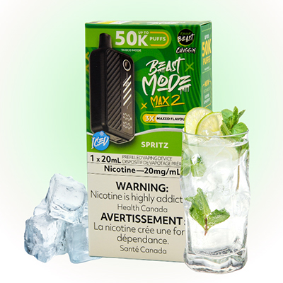 Spritz Ice Flavour Beast Mode Max 2 50K Disposable Vape 1 Spritz Ice Flavour Beast Mode Max 2 50K Disposable Vape