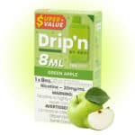Green Apple Drip'n 8ML 16K  Disposable By Envi