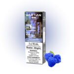 Blast Blue Razz Martian 10K by Marz Vapor Disposable Vape