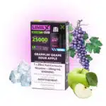 Grapplin' Grape Sour Apple Iced Pods Level X G2 by Flavour Beast Boost