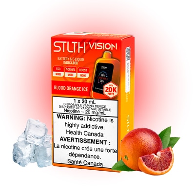 Blood Orange Ice STLTH Vision Disposable Vape 1 Blood Orange Ice STLTH Vision Disposable Vape