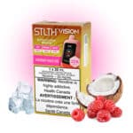 Coconut Razz Ice STLTH Vision Disposable Vape