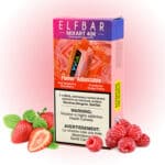 Red Raspberry Strawberry MixArt 40K Elf Bar Disposable Vape