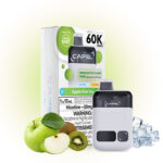 Apple Kiwi Ice CAPSL 60K Disposable Vape by Flavour Beast
