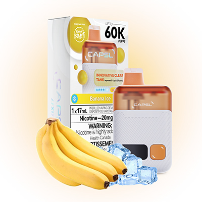Banana Ice CAPSL 60K Disposable Vape by Flavour Beast 1 Banana Ice CAPSL 60K Disposable Vape by Flavour Beast