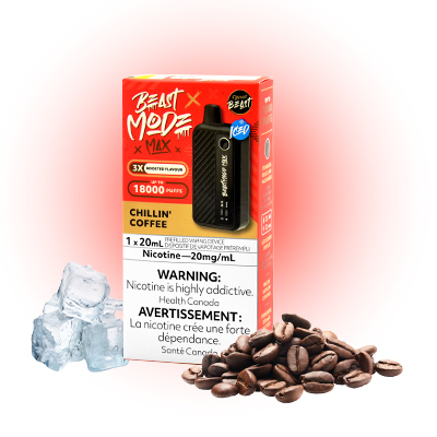 Chilling Coffee Ice Flavour Beast Mode Max 18K Disposable Vape 1 Chilling Coffee Ice Flavour Beast Mode Max 18K Disposable Vape