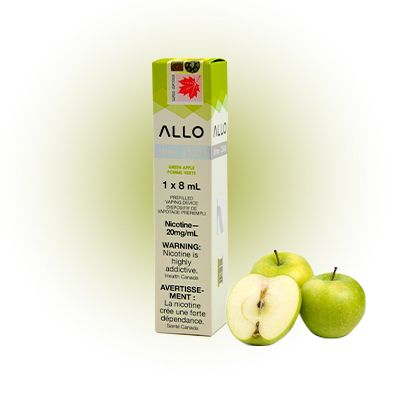 Green Apple Allo Ultra 2500 Disposable Vape 1 Green Apple Allo Ultra 2500 Disposable Vape