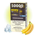 Bussin Banana Ice Pods Level X G2 Ultra by Flavour Beast