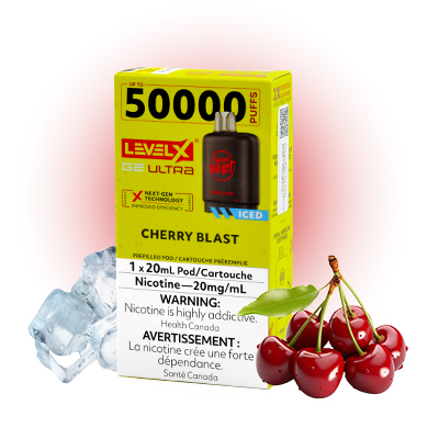 Cherry Blast Ice Pods Level X G2 Ultra by Flavour Beast 1 Cherry Blast Ice Pods Level X G2 Ultra by Flavour Beast