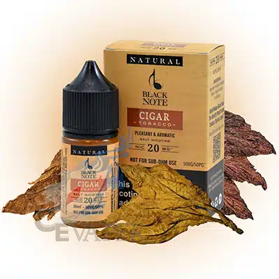 Cigar Salts 30ML by Black Note Natural Tobacco E-Liquid 1 Cigar Salts 30ML by Black Note Natural Tobacco E-Liquid