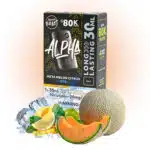 Meta Melon Citrus Iced Alpha Disposable Vape by Flavour Beast