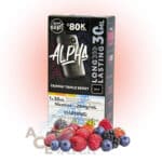 Trippin' Triple Berry Alpha Disposable Vape by Flavour Beast
