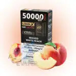 Wicked White Peach Pods Level X G2 Ultra by Flavour Beast