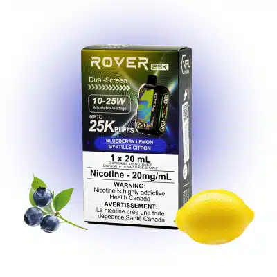 Blueberry Lemon Rover 25K by Marz Vapor Disposable Vape 1 Blueberry Lemon Rover 25K by Marz Vapor Disposable Vape