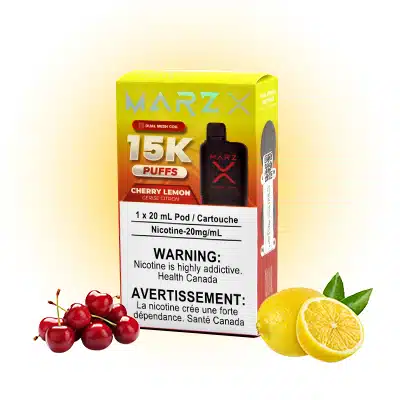 Cherry Lemon Marz X pods by Marz Vapor 1 Cherry Lemon Marz X pods by Marz Vapor