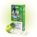 Green Apple Fruity G Alpha Disposable Vape by Flavour Beast
