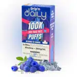 Just Blue Razz Ice Drip'n Daily 100K Disposable By Envi