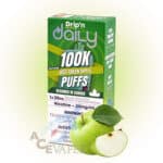 Just Green Apple Drip'n Daily 100K Disposable By Envi