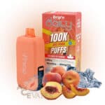 Just Peach Ice Drip'n Daily 100K Disposable By Envi