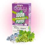 Just White Grape Ice Drip'n Daily 100K Disposable By Envi