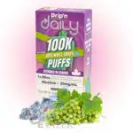 Just White Grape Ice Drip'n Daily 100K Disposable By Envi