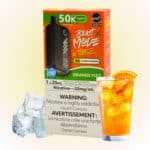 Orange Fizz Ice Flavour Beast Mode Max 2 50K Disposable Vape