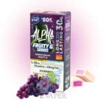 Purple Grape Fruity G Alpha Disposable Vape by Flavour Beast
