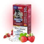 Red Strawberry Fruity G Alpha Disposable Vape by Flavour Beast