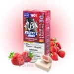 Red Strawberry Fruity G Alpha Disposable Vape by Flavour Beast