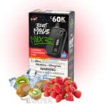 Supreme Strawberry Kiwi Iced Flavour Beast Mode Max 3 60K Disposable Vape