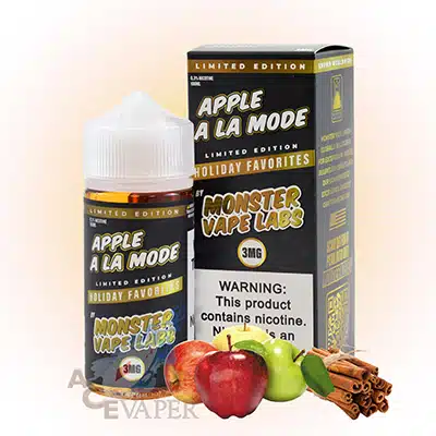 Apple A La Mode Limited Edition Monster Vape Labs 1 Apple A La Mode Limited Edition Monster Vape Labs