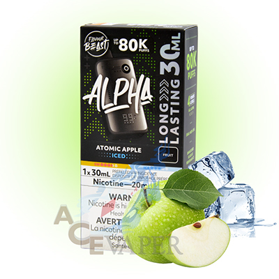 Atomic Apple Iced Alpha Disposable Vape by Flavour Beast 9 Atomic Apple Iced Alpha Disposable Vape by Flavour Beast - Image 5