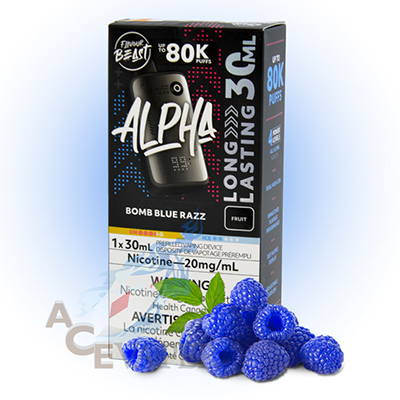 Bomb Blue Razz Alpha Disposable Vape by Flavour Beast 9 Bomb Blue Razz Alpha Disposable Vape by Flavour Beast - Image 5