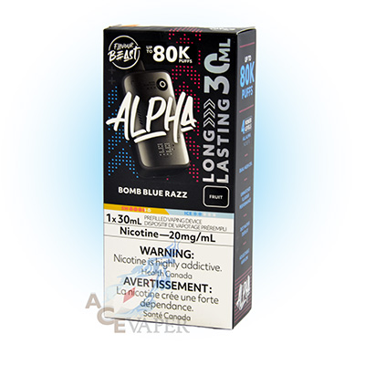 Bomb Blue Razz Alpha Disposable Vape by Flavour Beast 7 Bomb Blue Razz Alpha Disposable Vape by Flavour Beast - Image 4