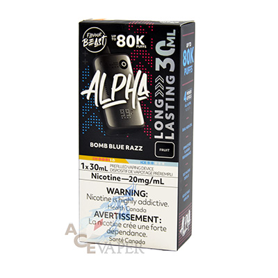 Bomb Blue Razz Alpha Disposable Vape by Flavour Beast 3 Bomb Blue Razz Alpha Disposable Vape by Flavour Beast - Image 2