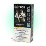Extreme Mint Iced Alpha Disposable Vape by Flavour Beast - Image 4